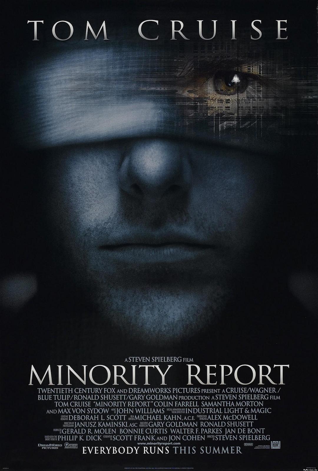 少数派报告 Minority Report